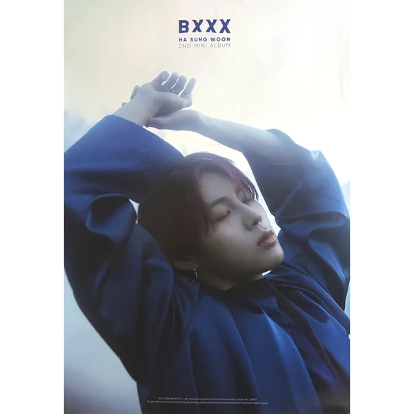 HA SUNG WOON - BXXX OFFICIAL POSTER - CONCEPT 1