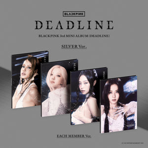 [PRE-ORDER] 블랙핑크 (BLACKPINK) 3RD MINI ALBUM - [DEADLINE] (SILVER VER. + EXCLUSIVE PHOTOCARD) - EVE PINK K-POP