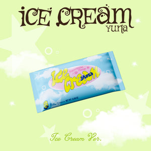 YUNA (유나 ITZY) 1st Mini Album - [Ice Cream] (Ice Cream Ver.) - EVE PINK K-POP
