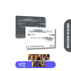 (KOR VER.) LE SSERAFIM (르세라핌) 5TH MINI ALBUM - [HOT] (Weverse Albums Ver. +EXCLUSIVE PHOTOCARD) - EVE PINK K-POP