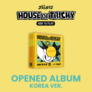 (KOR VER.) XIKERS (싸이커스) 2ND MINI ALBUM - [HOUSE OF TRICKY: How To Play] (TRICKY VER. : OPENED ALBUM)