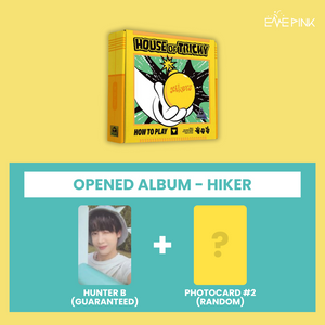 (KOR VER.) XIKERS (싸이커스) 2ND MINI ALBUM - [HOUSE OF TRICKY: How To Play] (HIKER VER. : OPENED ALBUM)