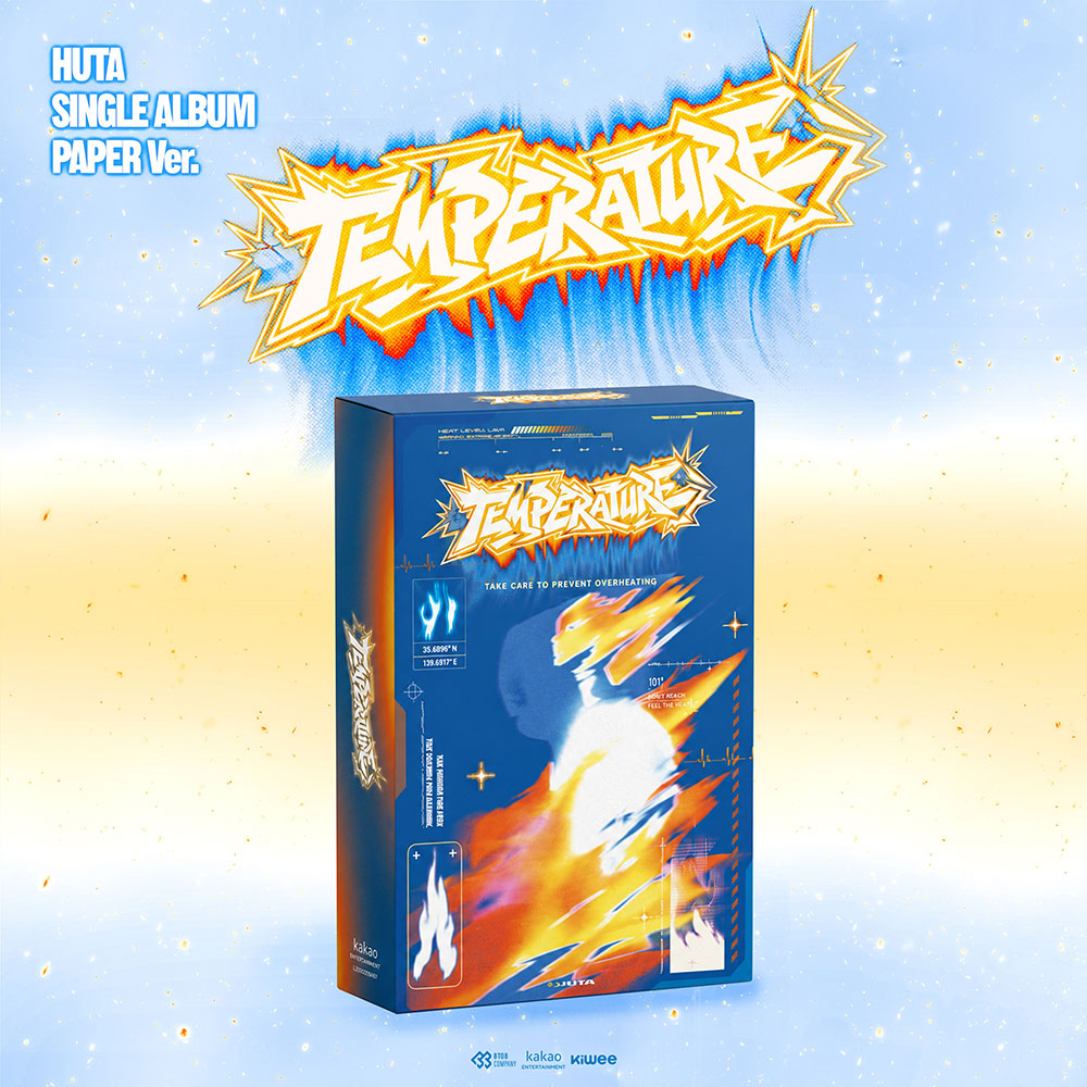 [PRE-ORDER] HUTA (이민혁) SINGLE ALBUM - [TEMPERATURE] (PAPER VER./ KIWEE)