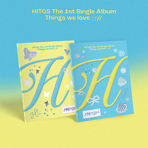 HITGS (힛지스) The 1st Single Album [Things we love : H]