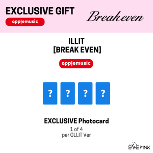 [PRE-ORDER] ILLIT (아일릿) 5th Mini Album - [BREAK EVEN] (GLLIT Ver. + EXCLUSIVE PHOTOCARD)
