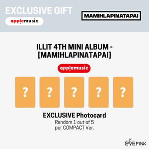 [PRE-ORDER] ILLIT (아일릿) 4th Mini Album - [MAMIHLAPINATAPAI] (PAW PAW VER. + EXCLUSIVE PHOTOCARD) - EVE PINK K-POP