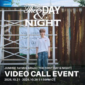 (VIDEO CALL EVENT) JUNHEE (준희) 1st Mini Album - [The First Day & Night]