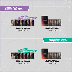 (U.S. VER.) P1HARMONY 1ST ALBUM - [KILLIN' IT] (DIGIPAK VER. + U.S. EXCLUSIVE PHOTOCARD)