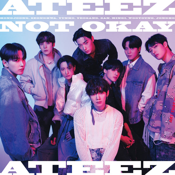 ATEEZ (에이티즈) JAPANESE 3RD SINGLE ALBUM - [NOT OKAY] (LIMITED EDITION/TYPE A)