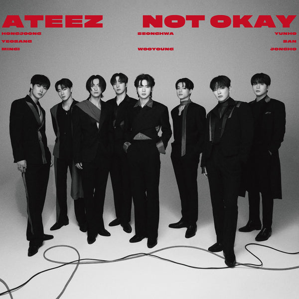 ATEEZ (에이티즈) JAPANESE 3RD SINGLE ALBUM - [NOT OKAY] (LIMITED EDITION/TYPE B)