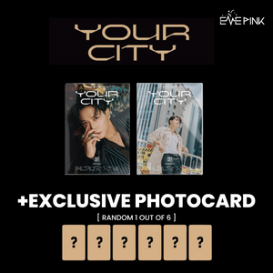JUNG YONGHWA (정용화) 2ND MINI ALBUM - [YOUR CITY] (+ EXCLUSIVE PHOTOCARD)
