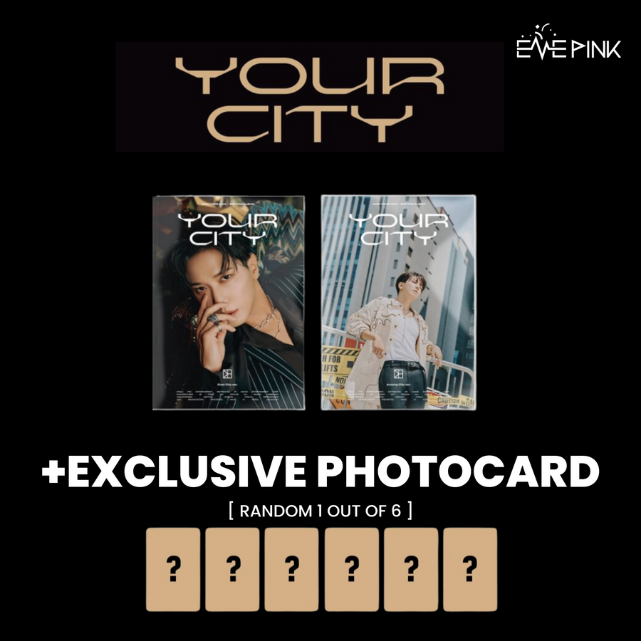 JUNG YONGHWA (정용화) 2ND MINI ALBUM - [YOUR CITY] (+ EXCLUSIVE PHOTOCARDS)