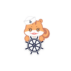 ATEEZ/ANITEEZ IN ILLUSION OFFICIAL MD - [MONITOR DOLL MARINE Ver] + 1 MATCHING MEMBER PHOTOCARD