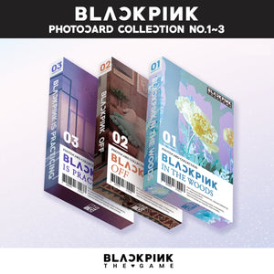 BLACKPINK (블랙핑크) - THE GAME PHOTOCARD COLLECTION (+YG SELECT GIFT) - EVE PINK K-POP
