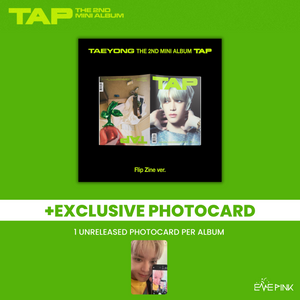 TAEYONG (태용) 2ND MINI ALBUM - [TAP] (FLIP ZINE VER. +EXCLUSIVE PHOTOCARD)