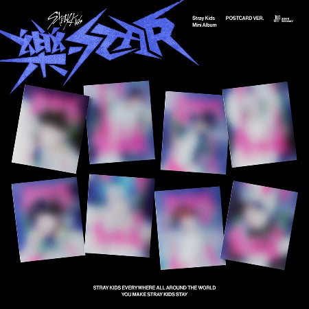 STRAY KIDS (스트레이키즈) ALBUM - [樂-STAR] (POSTCARD VER.)