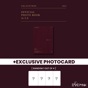 CHA EUN-WOO (ASTRO) - 2023 OFFICIAL PHOTO BOOK IN LA (+EXCLUSIVE PHOTOCARD)