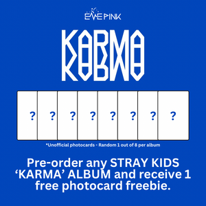 STRAY KIDS (스트레이 키즈) 4th Album - [KARMA] (ACCORDION VER. +SOUND WAVE GIFT)