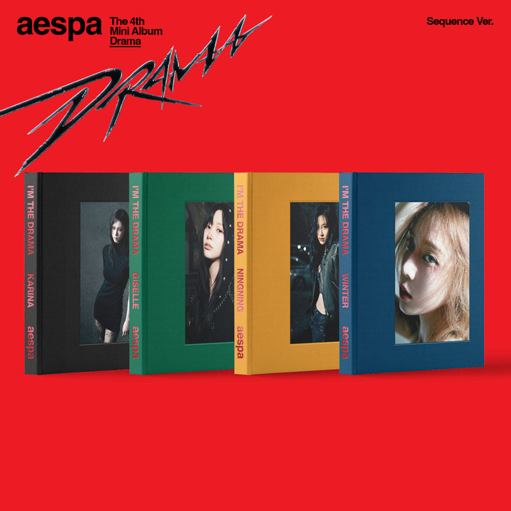 AESPA (에스파) 4TH MINI ALBUM - [DRAMA] (SEQUENCE VER)