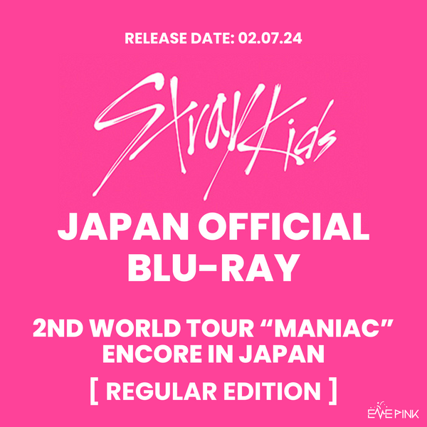 STRAY KIDS 2ND WORLD TOUR -  [MANIAC: Encore In Japan] (Regular Edition)