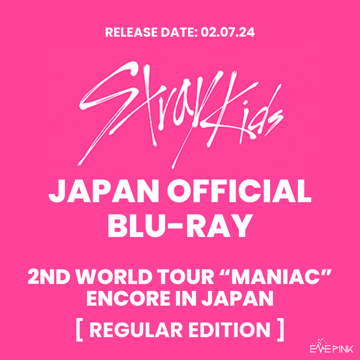 [PRE-ORDER] STRAY KIDS 2ND WORLD TOUR -  [MANIAC: Encore In Japan] (Regular Edition)
