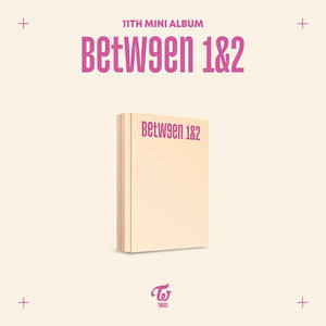 TWICE (트와이스) 11TH MINI ALBUM - [BETWEEN 1&2] - EVE PINK K-POP