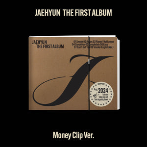 JAEHYUN (재현) 1ST ALBUM - [J] (Money Clip Ver.)