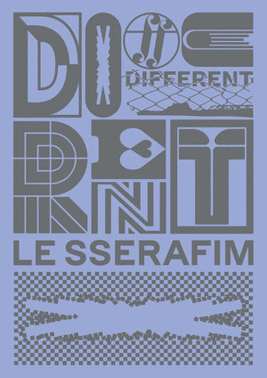 LE SSERAFIM (르세라핌) 4TH SINGLE JAPAN ALBUM - [DIFFERENT]