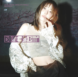 LE SSERAFIM (르세라핌) 4TH SINGLE JAPAN ALBUM - [DIFFERENT] (LIMITED SOLO JACKET EDITION)