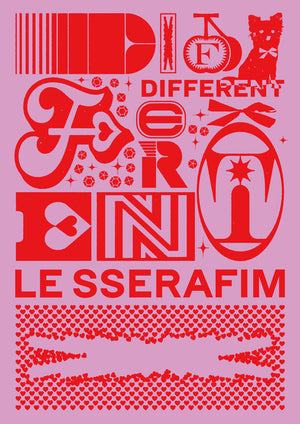LE SSERAFIM (르세라핌) 4TH SINGLE JAPAN ALBUM - [DIFFERENT]