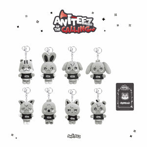 [PRE-ORDER] ATEEZ X ANITEEZ IN THE CALLING MD  - [THE CALLING ANITEEZ PLUSH KEYRING]