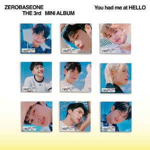ZEROBASEONE (제로베이스원) 3RD MINI ALBUM - [You had me at HELLO] (DIGIPACK VER.) - EVE PINK K-POP