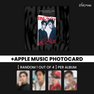 SUPER JUNIOR D&E (슈퍼주니어 D&E) 6TH MINI ALBUM - [INEVITABLE] (+EXCLUSIVE PHOTOCARD) - EVE PINK K-POP