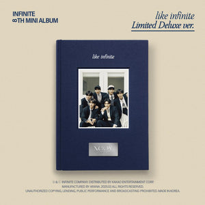 INFINITE (인피니트) 8TH MINI ALBUM - [LIKE INFINITE] (Limited Deluxe Ver.)