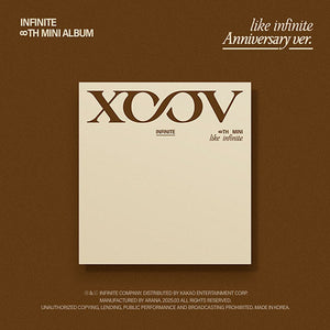 INFINITE (인피니트) 8TH MINI ALBUM - [LIKE INFINITE] (Anniversary Ver.)