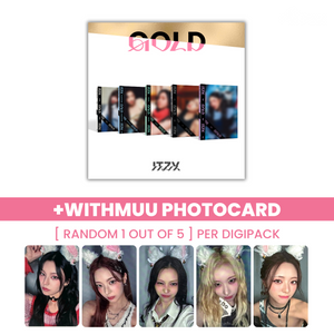 ITZY (있지) ALBUM - [GOLD] (DIGIPACK VER. +EXCLUSIVE PHOTOCARD)