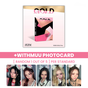ITZY (있지) ALBUM - [GOLD] (STANDARD VER. +EXCLUSIVE PHOTOCARD)