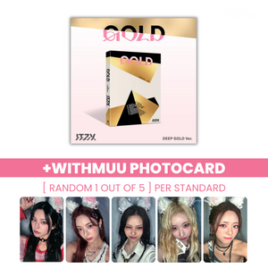 ITZY (있지) ALBUM - [GOLD] (STANDARD VER. +EXCLUSIVE PHOTOCARD)
