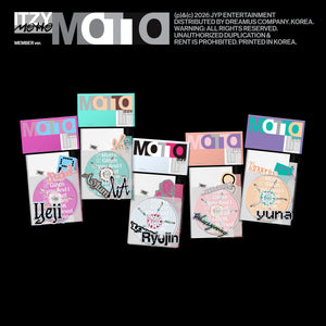 [PRE-ORDER] ITZY (있지) 12th Mini Album - [Motto] (MEMBER Ver.) - EVE PINK K-POP