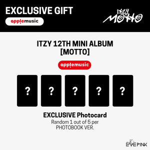 [PRE-ORDER] ITZY (있지) 12th Mini Album - [Motto] (PHOTOBOOK Ver. +EXCLUSIVE PHOTOCARD) - EVE PINK K-POP
