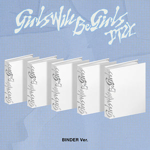 ITZY (있지) ALBUM - [Girls Will Be Girls] (Binder Ver. +EXCLUSIVE PHOTOCARD)