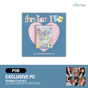 IVE (아이브) - 2026 SEASON’S GREETINGS [ATELIER IVE] (+POB) - EVE PINK K-POP