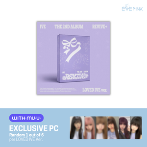 [PRE-ORDER] IVE (아이브) The 2nd Album - [REVIVE+] (LOVED IVE ver. +EXCLUSIVE PHOTOCARD) - EVE PINK K-POP