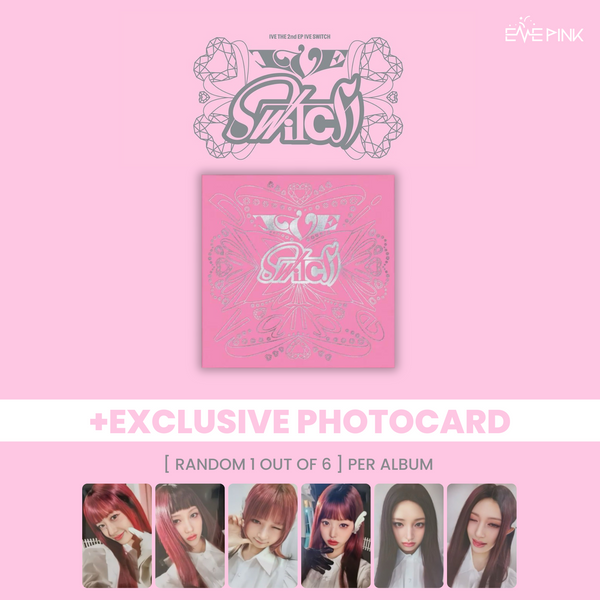 IVE (아이브) THE 2ND EP ALBUM - [IVE SWITCH] (+EXCLUSIVE PHOTOCARD)