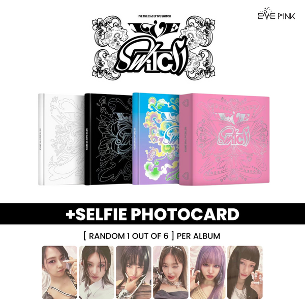 IVE (아이브) THE 2ND EP ALBUM - [IVE SWITCH] (+SELFIE PHOTOCARD)