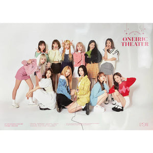 IZ*ONE - ONLINE CONCERT (ONEIRIC THEATER) BLU-RAY OFFICIAL POSTER - CONCEPT 2