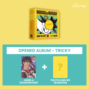 (KOR VER.) XIKERS (싸이커스) 2ND MINI ALBUM - [HOUSE OF TRICKY: How To Play] (TRICKY VER. : OPENED ALBUM)