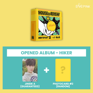 (KOR VER.) XIKERS (싸이커스) 2ND MINI ALBUM - [HOUSE OF TRICKY: How To Play] (HIKER VER. : OPENED ALBUM)