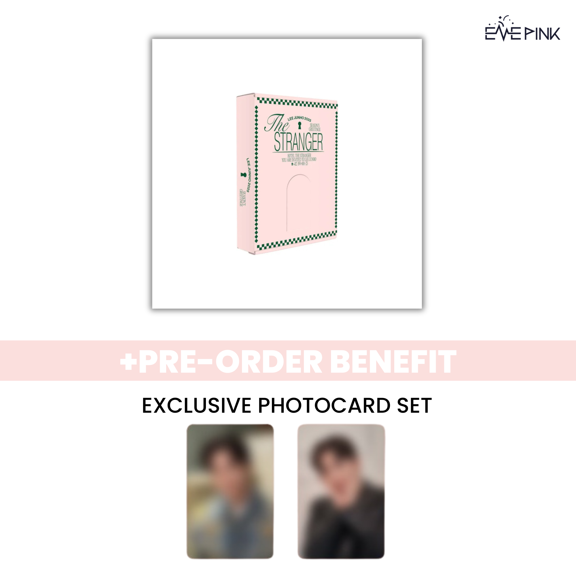 LEE JUNHO 2025 SEASON'S GREETINGS [THE STRANGER] kpoptown.com