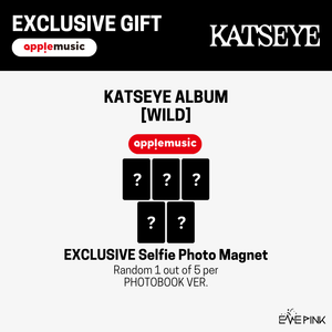 [PRE-ORDER] KATSEYE (캣츠아이) ALBUM - [WILD] (+ EXCLUSIVE PHOTOCARD) - EVE PINK K-POP